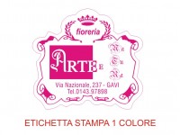 Etichette adesive per fioristi, fiorai e vivaisti (mm 41X38)  (cod.16G)
